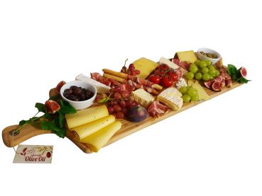 Preview: Bambus Servierbrett Set – drei Größen, ein nachhaltiger Auftritt Preview: Großes Schneidebrett Bambus 75 × 22 cm – antibakteriell, messerschonend