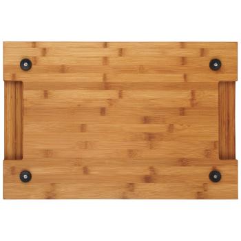 Preview: Bambus Cutting Block 60×40×5 – Schneidebrett & Servierbrett Preview: Bambus-Board naturgeölt – langlebig und messerfreundlich